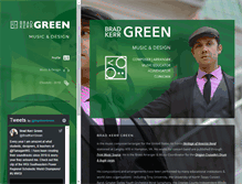 Tablet Screenshot of bradkerrgreen.com